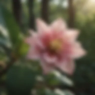 Calycanthus floridus in full bloom showcasing its unique flowers