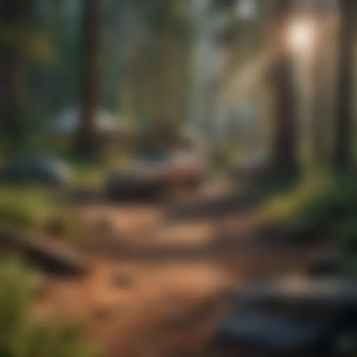 Wildlife surrounding the Mt. Shasta camping area