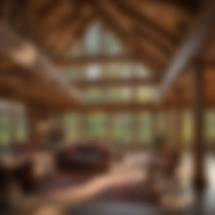 Sustainable building practices showcased in log home construction