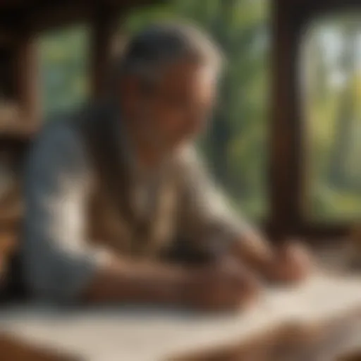 A local historian analyzing historical documents.