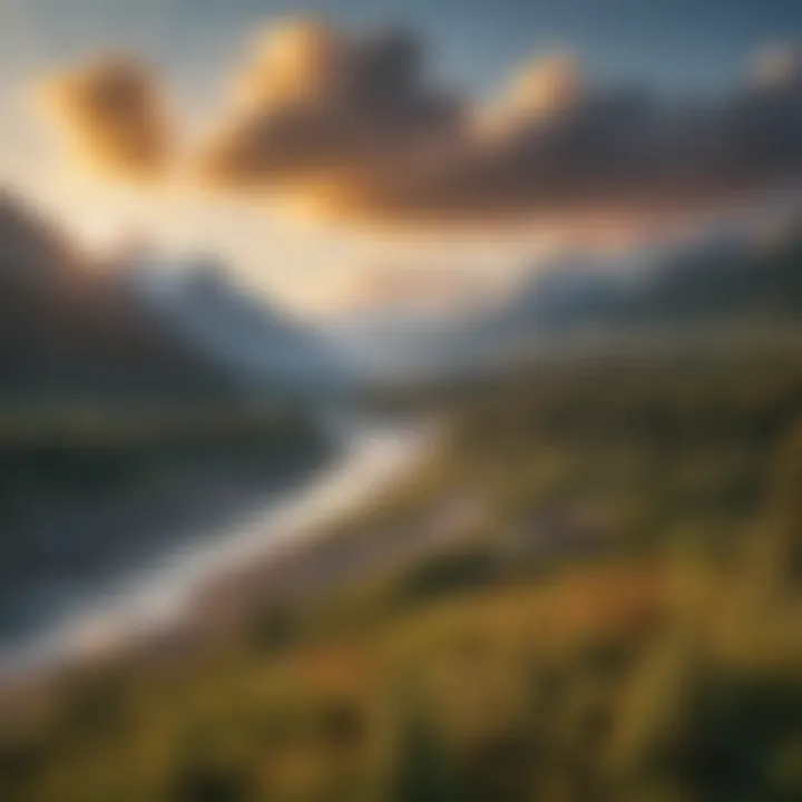 Scenic view of Alaska's energy landscape
