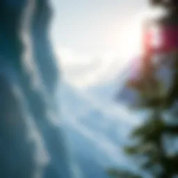 A breathtaking view of the Juneau Glacier showcasing its majestic ice formations.