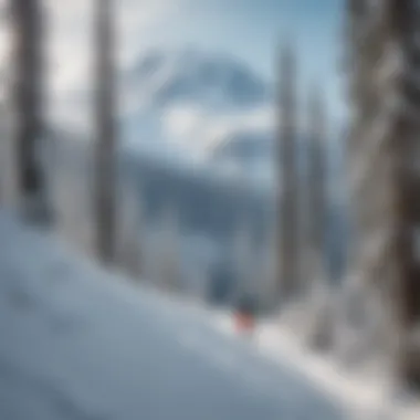 Skiers enjoying the pristine slopes of Mount Baker