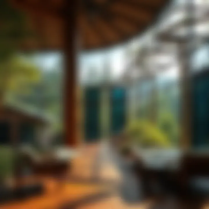 Sustainable Design in Naturalist Resorts Eco-friendly architecture harmonizing with the environment