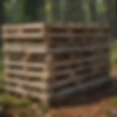 Types of pallets used in forest management