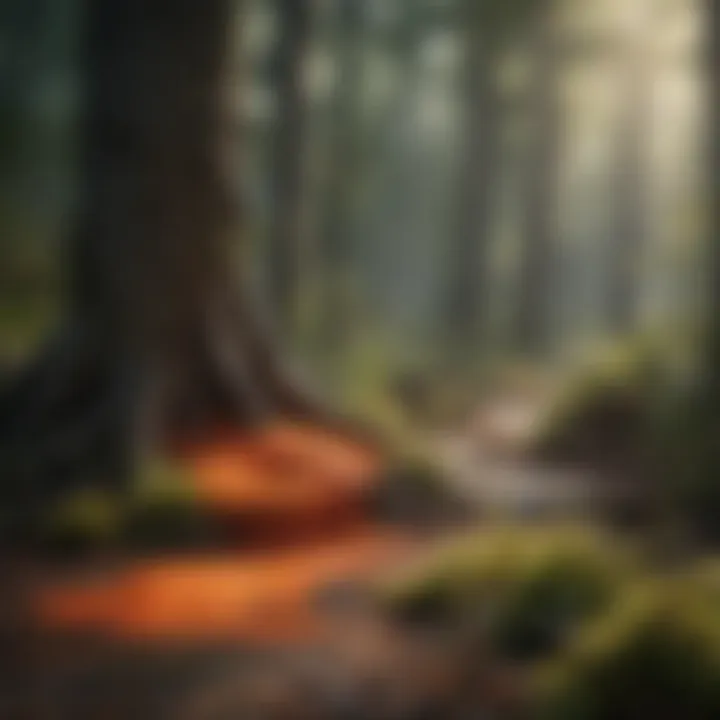 A variety of organic dye sources from nature