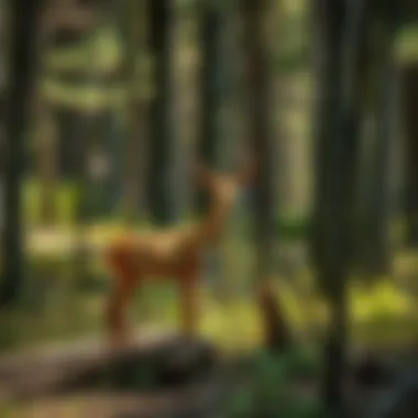 Natural resources and wildlife at Pine Grove Campground