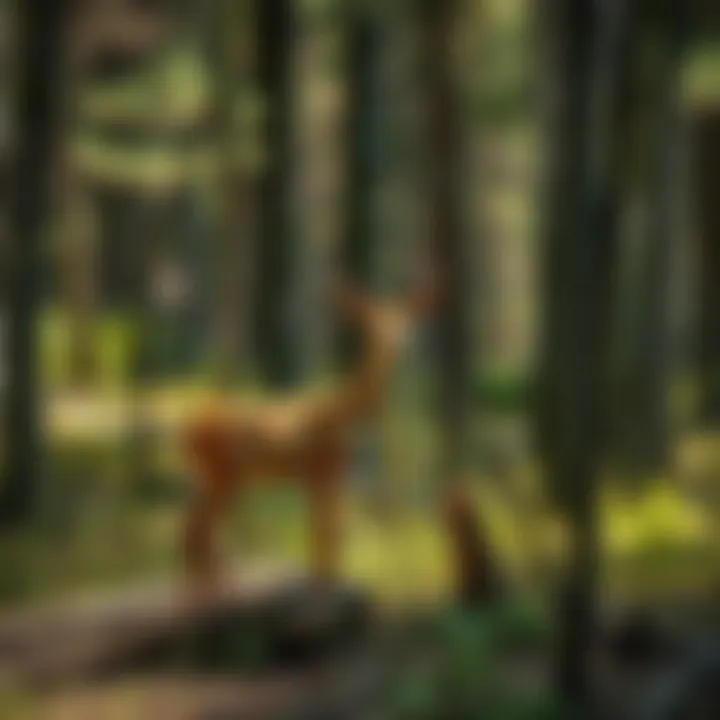 Natural resources and wildlife at Pine Grove Campground