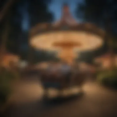 Visitors enjoying a whimsical ride at Pixieland Amusement Park