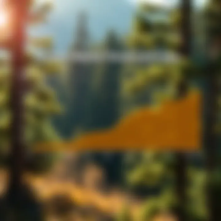 Graph illustrating current market trends for land sales in Plumas County