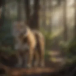 Illustration of the Big Five species native to Porterville