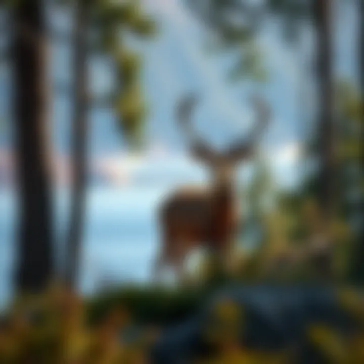 Wildlife native to the Lake Tahoe area