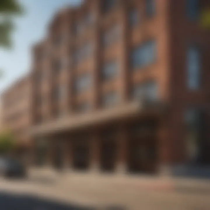 Historical facade of the South Platte Hotel showcasing its architectural style