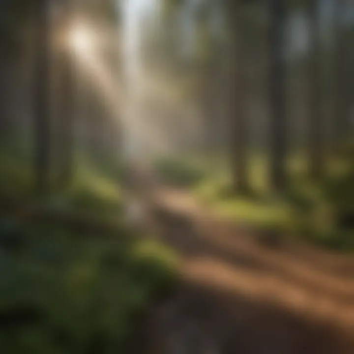 Graph illustrating economic benefits of sustainable forestry