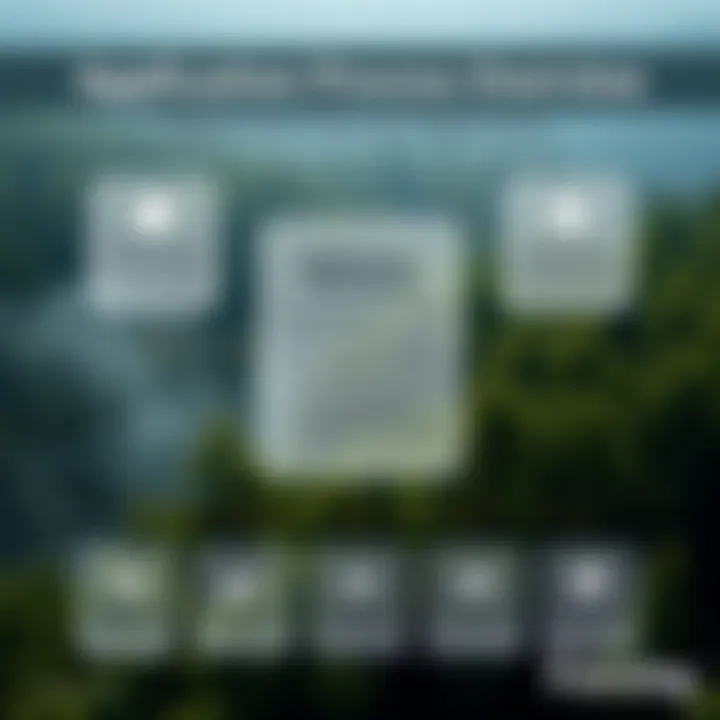 Infographic on the application process for federal grants