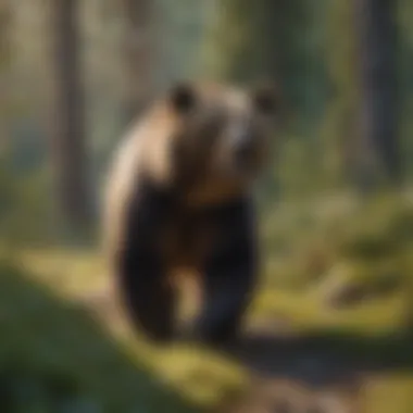 Habitat Requirements for Grizzly Bears Infographic illustrating the habitat requirements essential for grizzly bear survival and population stability.