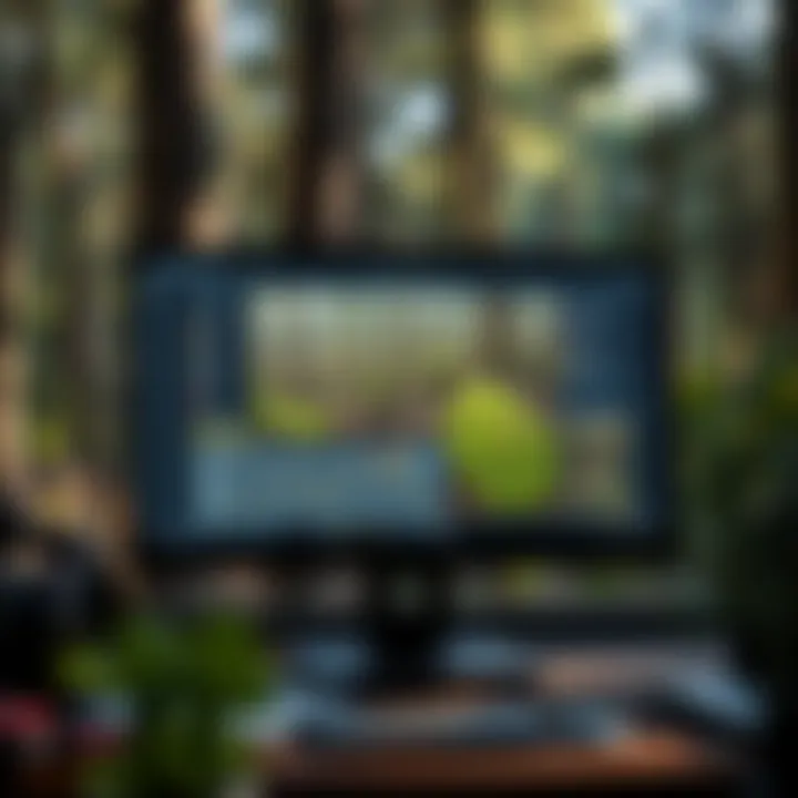 Digital Tools for Land Research Digital tools for land ownership research displayed on a computer screen