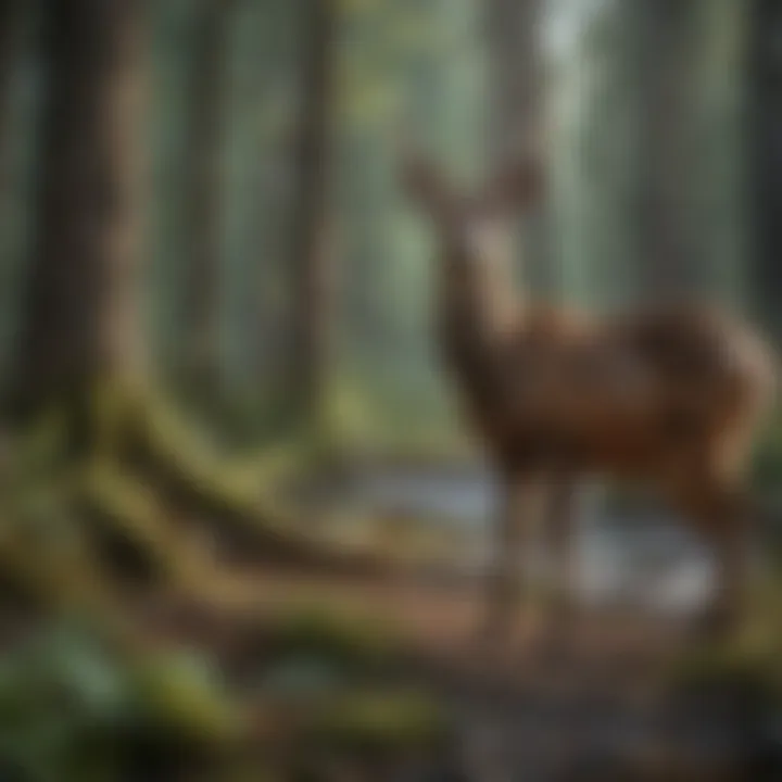 Wildlife observation in the Nason Creek area
