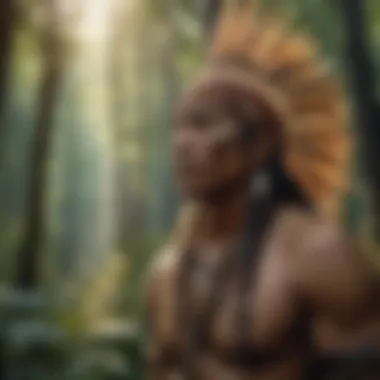 The Natural Landscape of Southeastern Native Tribes Lush landscape representing the Southeastern environment