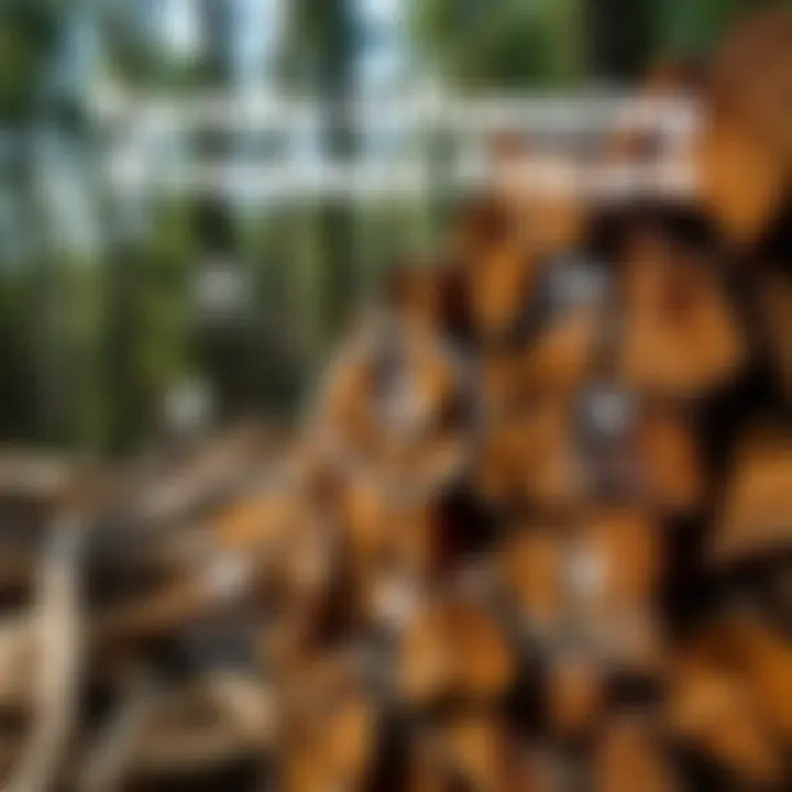 An infographic highlighting the factors influencing the price of firewood.