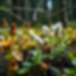 Diverse plant products showcasing their variety in forestry applications