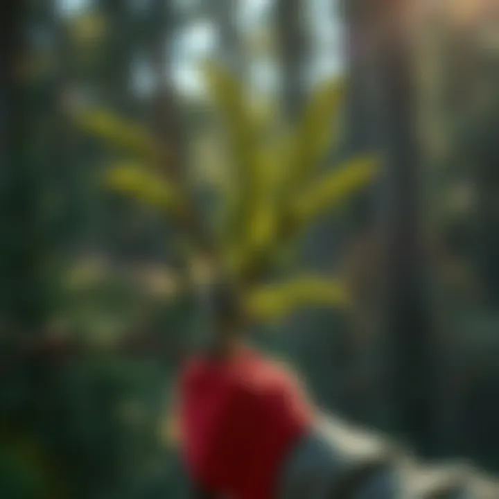 Pruning Techniques for Young Trees A young tree being pruned with precision