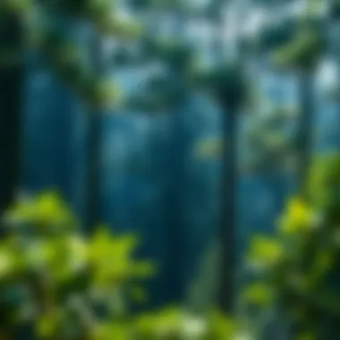 A visual representation of challenges faced in the implementation of carbon registries and their implications for conservation.