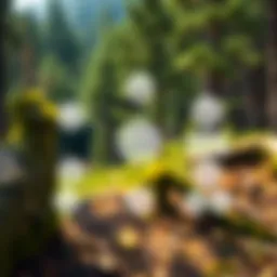 A detailed diagram showing the functioning of carbon registries and their interactions with various stakeholders.