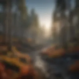 A diagram illustrating the various methods of carbon sequestration.