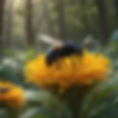 Preferred Flowers for Carpenter Bees A variety of flowering plants preferred by carpenter bees