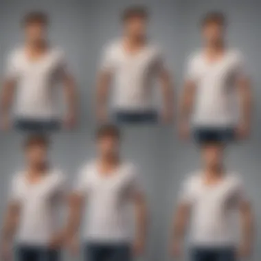 Evolution of Undershirt Styles Infographic illustrating the evolution of undershirt styles over the years