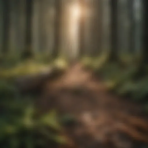 Diverse types of growing mediums in forestry