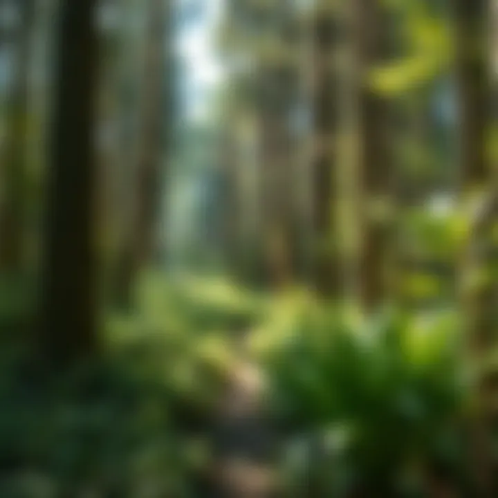 Application of MCPA ester herbicides in a forest