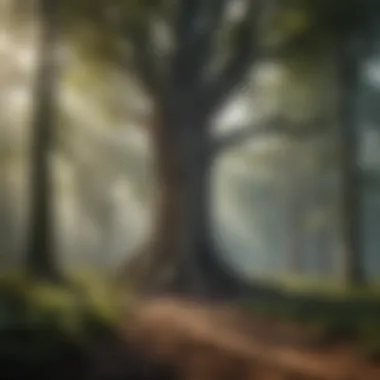 Infographic depicting the impact of deforestation on biodiversity.