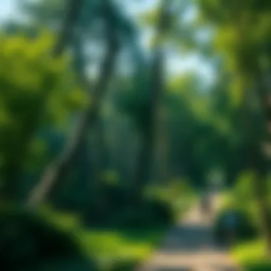 Parks and green spaces enhancing urban biodiversity