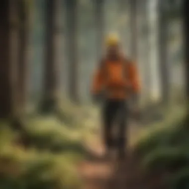 Career Paths in Forestry and Stewardship Infographic depicting career paths in forestry