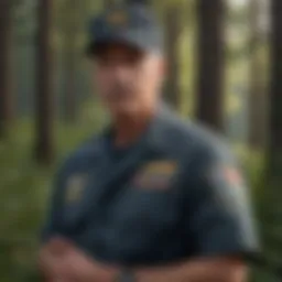 An illustration symbolizing veterans' rights in employment