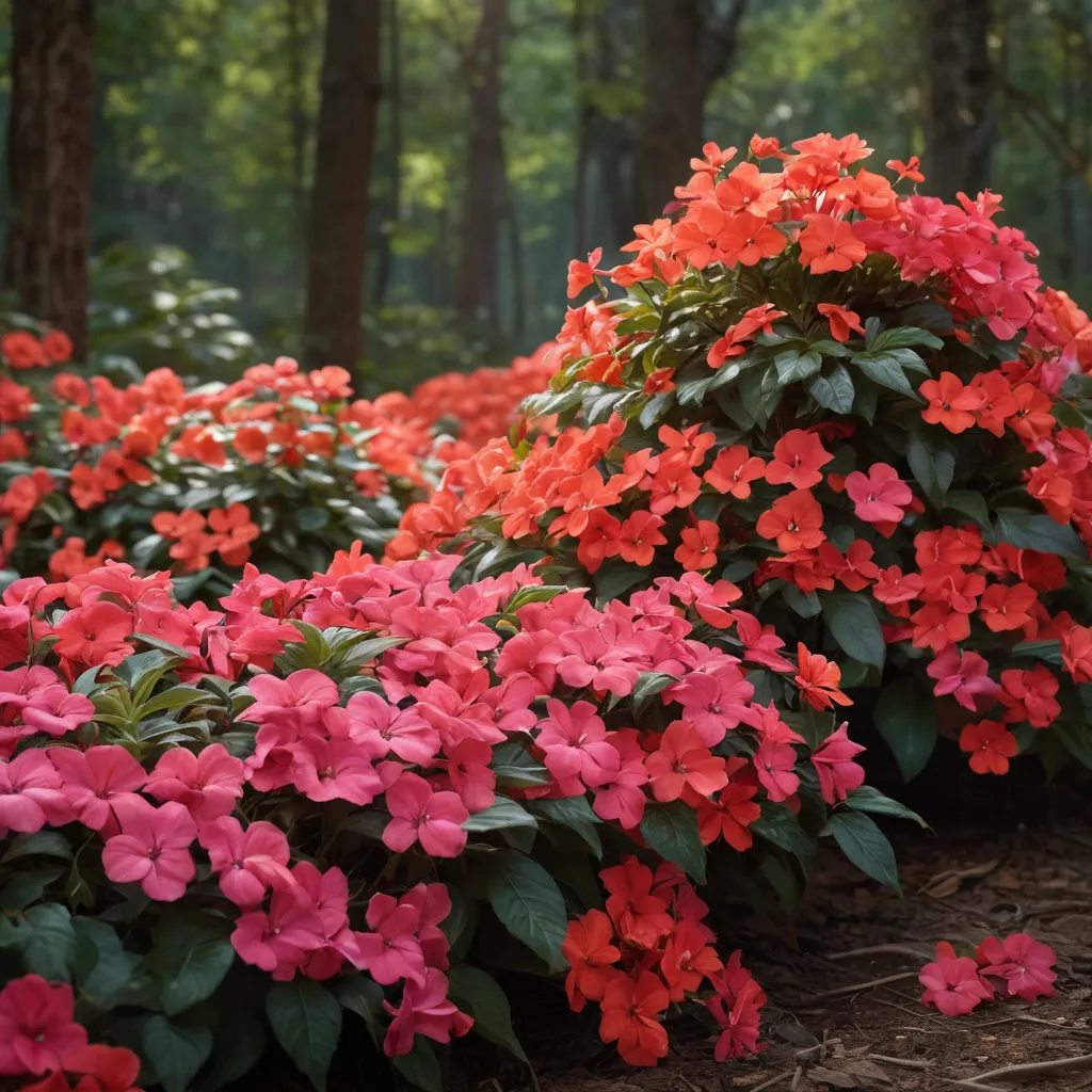 Exploring the Vibrant Colors of Impatiens Flowers